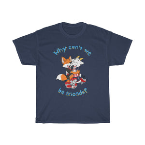 Why Can't we be Friends 2? - T-Shirt T-Shirt Paco Panda Navy Blue S 
