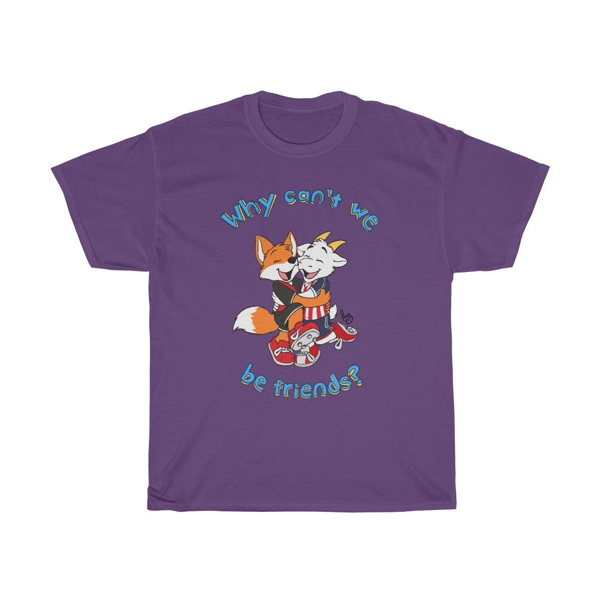 Why Can't we be Friends 2? - T-Shirt T-Shirt Paco Panda Purple S 
