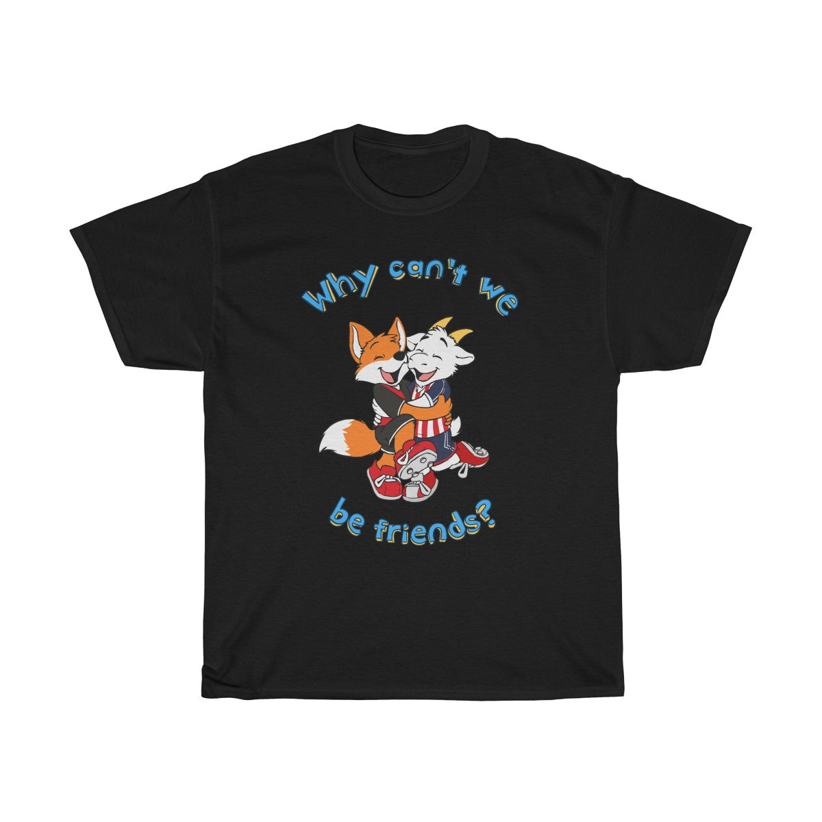 Why Can't we be Friends 2? - T-Shirt T-Shirt Paco Panda Black S 