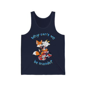 Why Can't we be Friends 2? - Tank Top Tank Top Paco Panda Navy Blue XS 