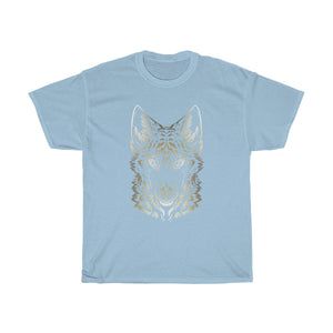 Wolf Colored - T-Shirt T-Shirt Dire Creatures Light Blue S 