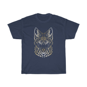 Wolf Colored - T-Shirt T-Shirt Dire Creatures Navy Blue S 