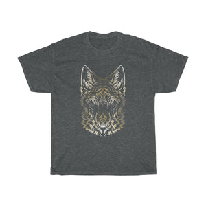 Wolf Colored - T-Shirt T-Shirt Dire Creatures Dark Heather S 