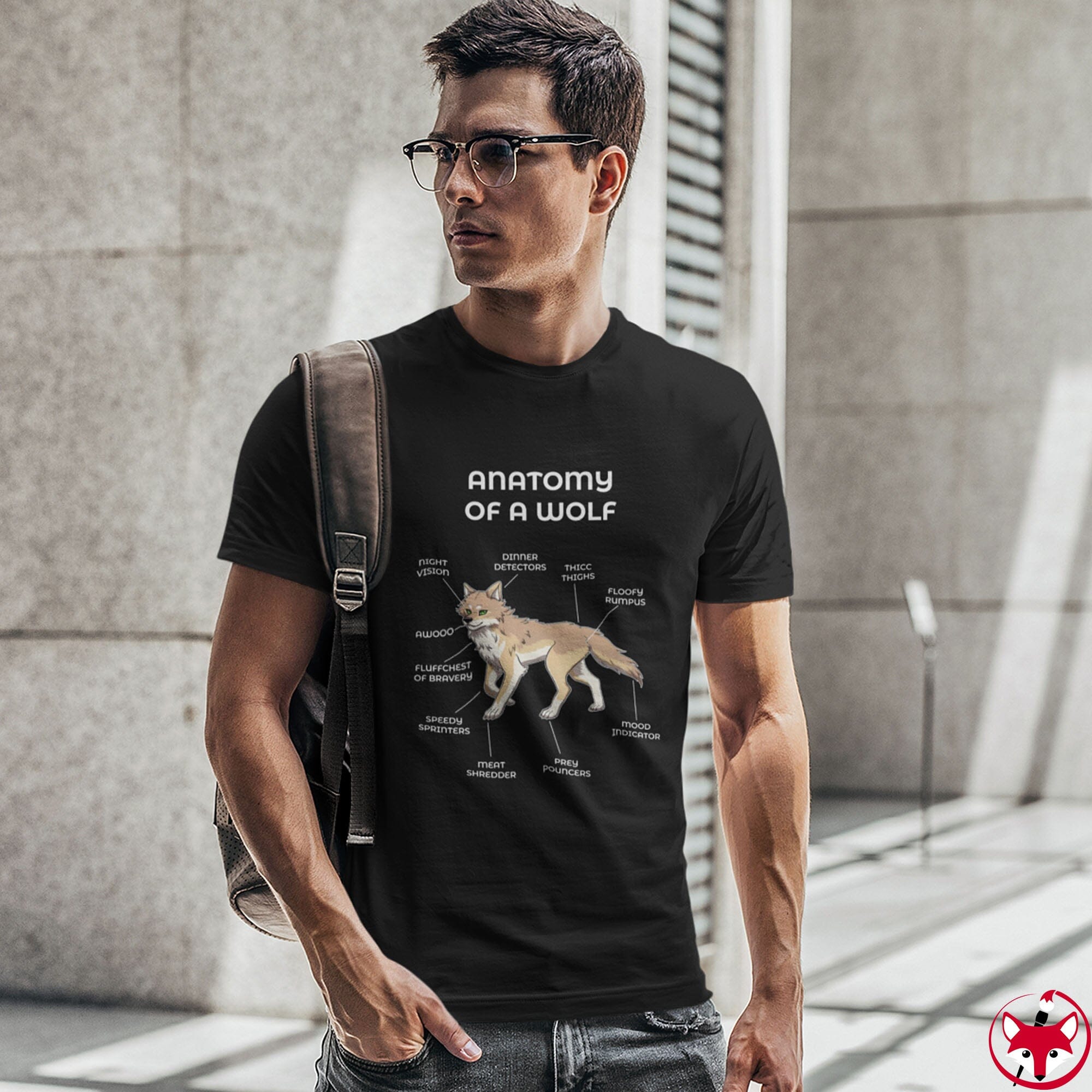 Wolf Sand - T-Shirt T-Shirt Artworktee 