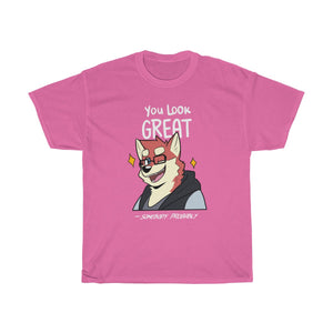 You Look Great - T-Shirt T-Shirt Ooka Pink S 
