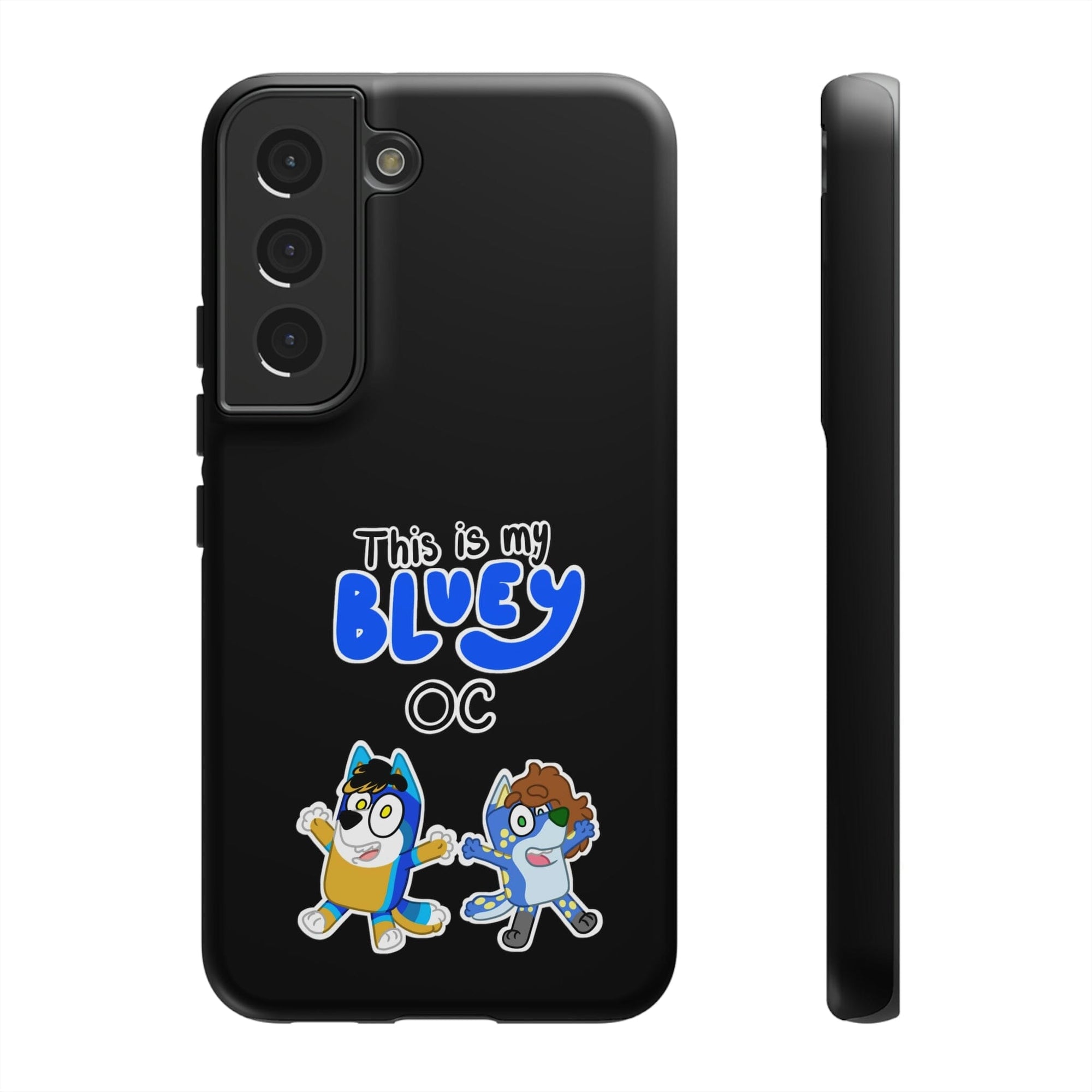 Hund The Hound - This is my Bluey OC - Phone Case Phone Case Printify Samsung Galaxy S22 Matte 