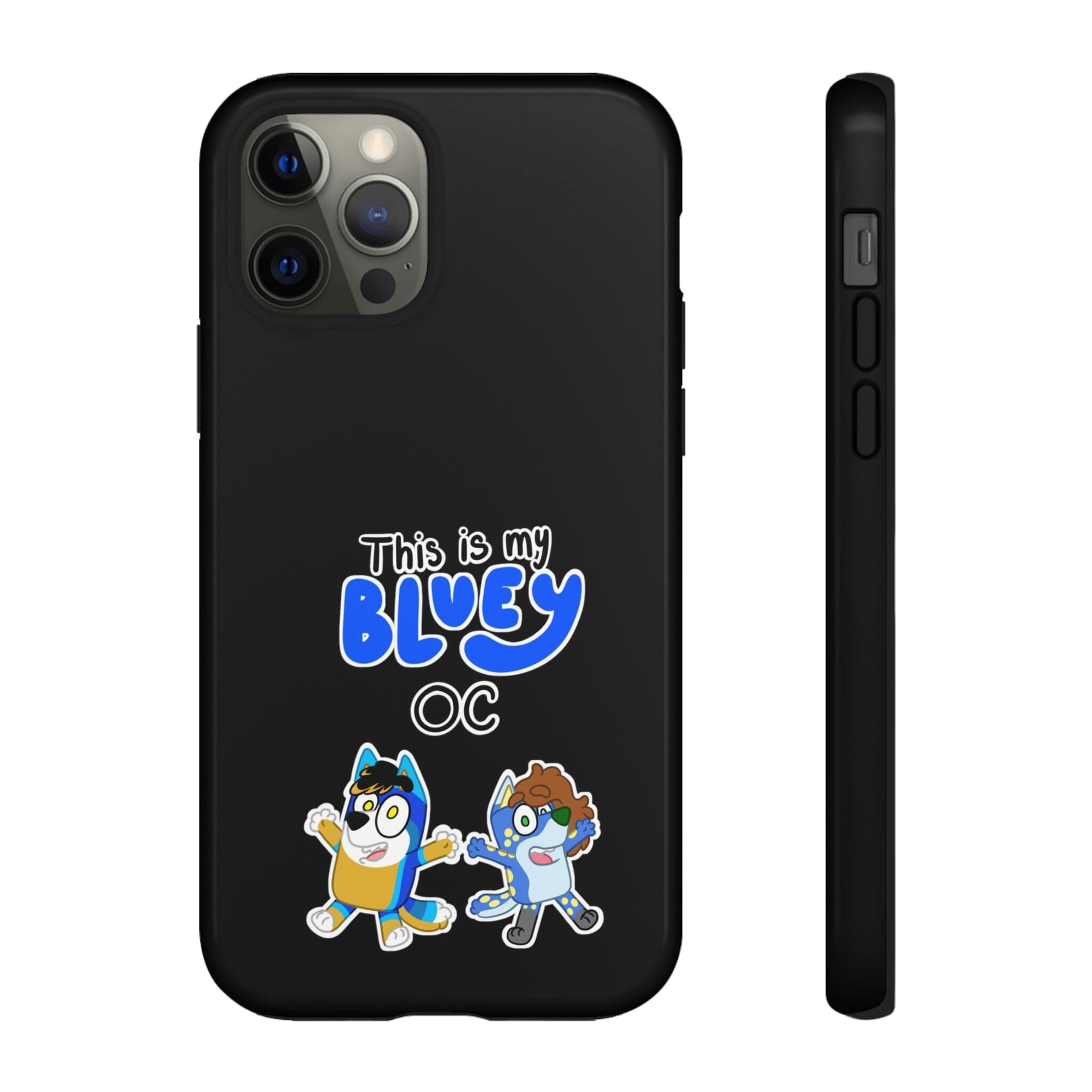 Hund The Hound - This is my Bluey OC - Phone Case Phone Case Printify iPhone 12 Pro Glossy 