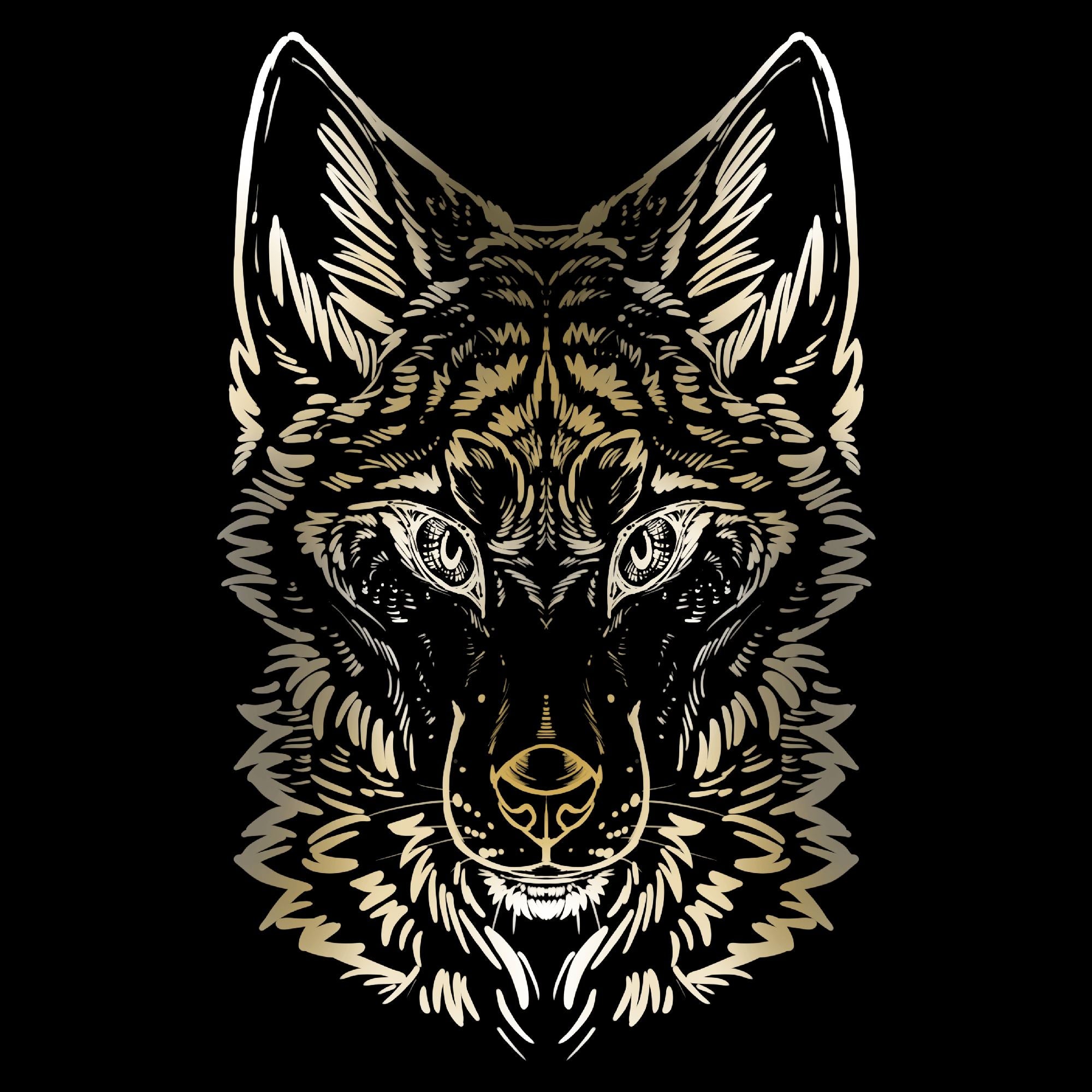 Dire Creatures - Lined - Wolf Colored