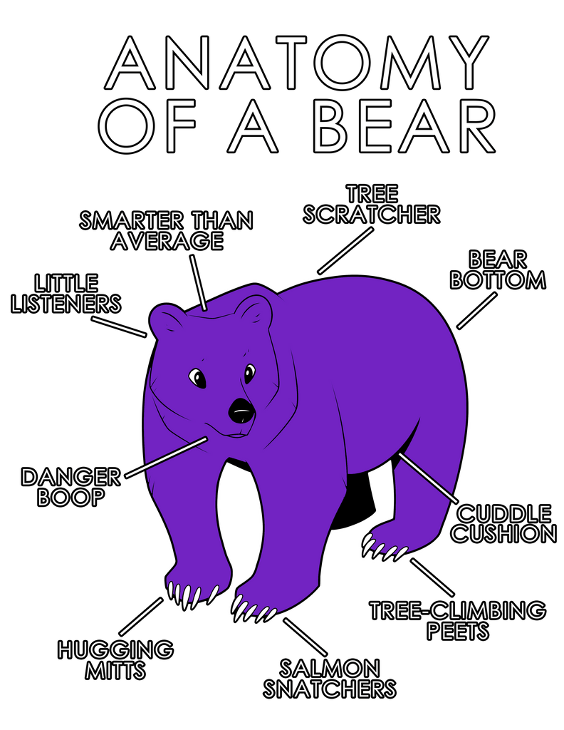 Bear Purple