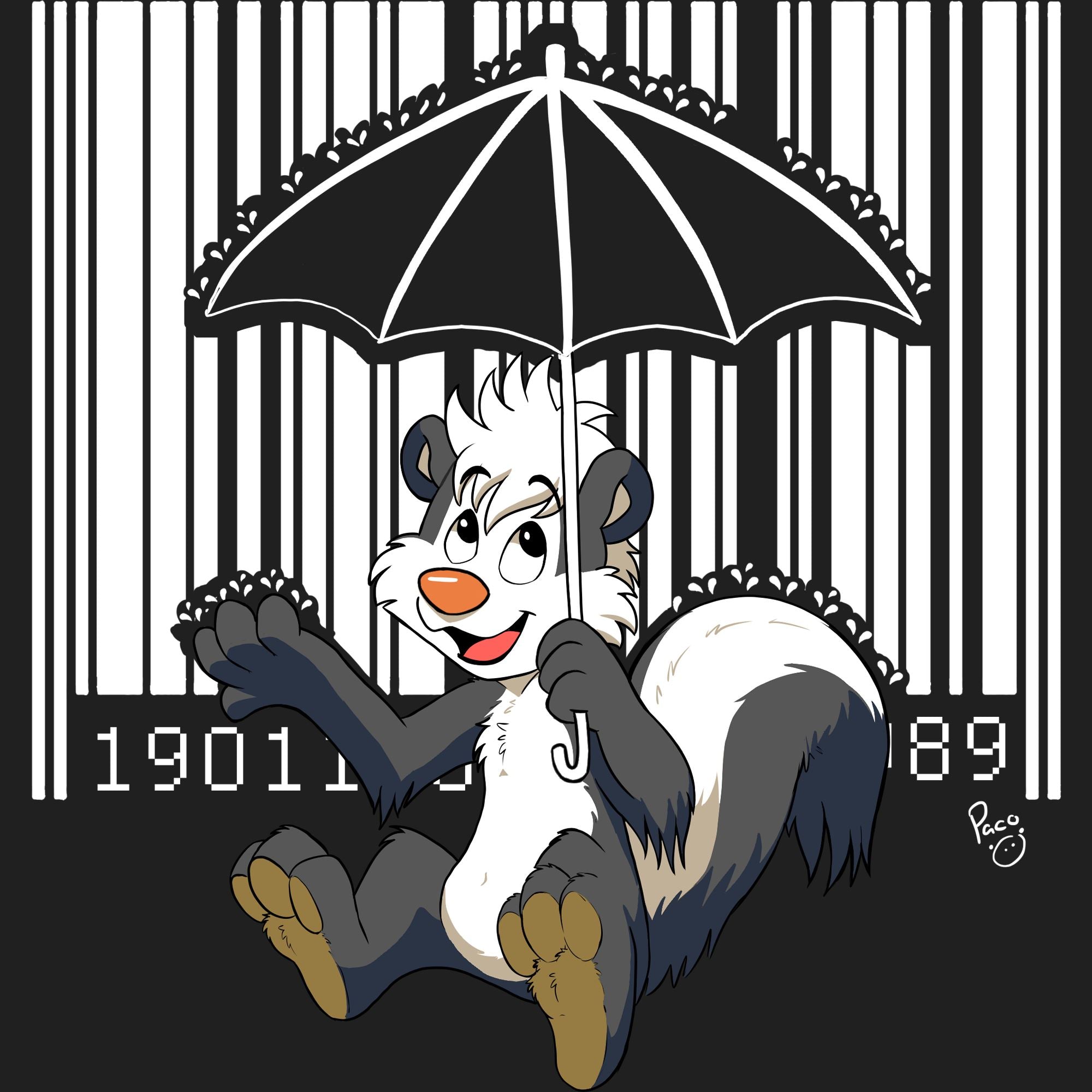 Paco Panda - Skunk Barcode