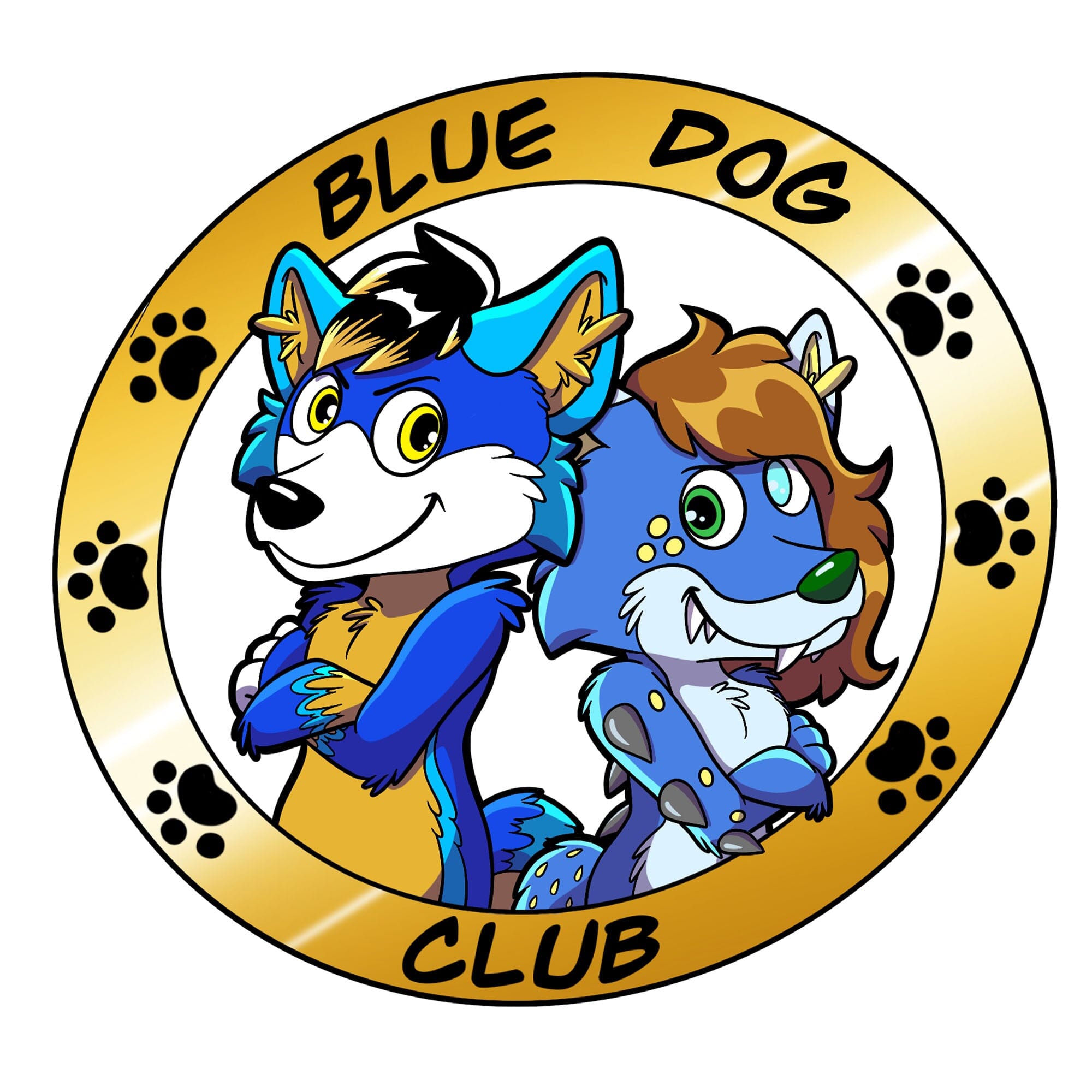 Hund The Hound - Blue Dog Club