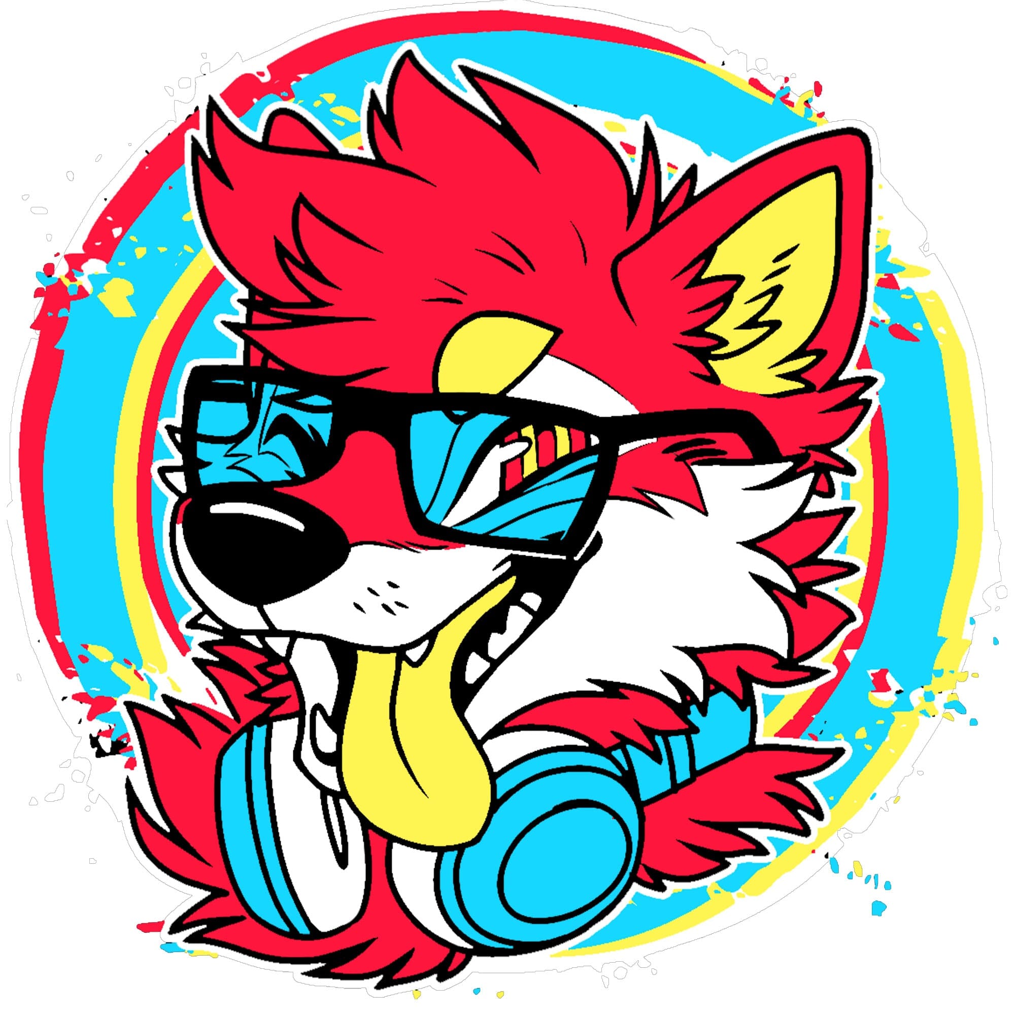 Artworktee Designs - DJ Shiba Red