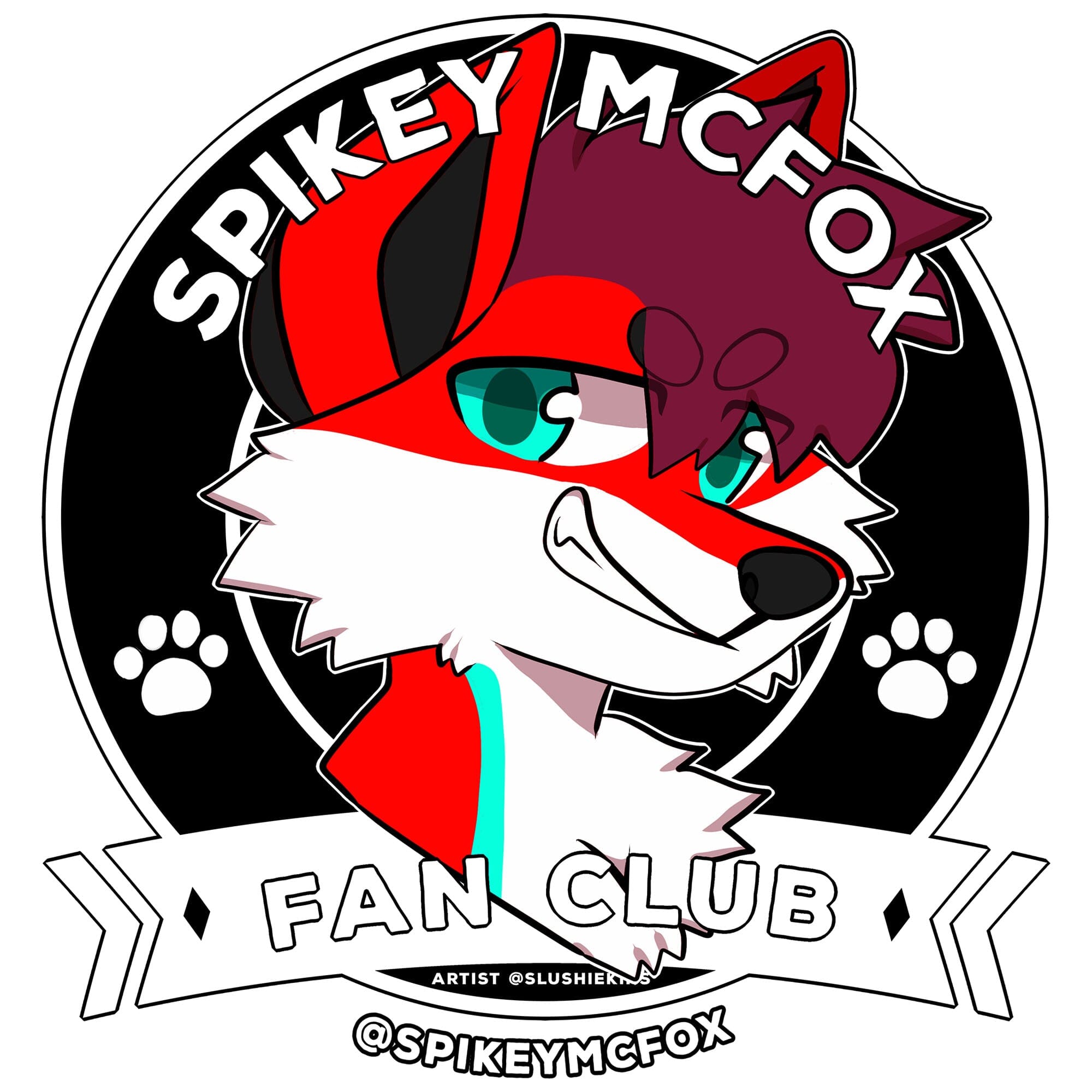 Spikey McFox - Fan Club Tee