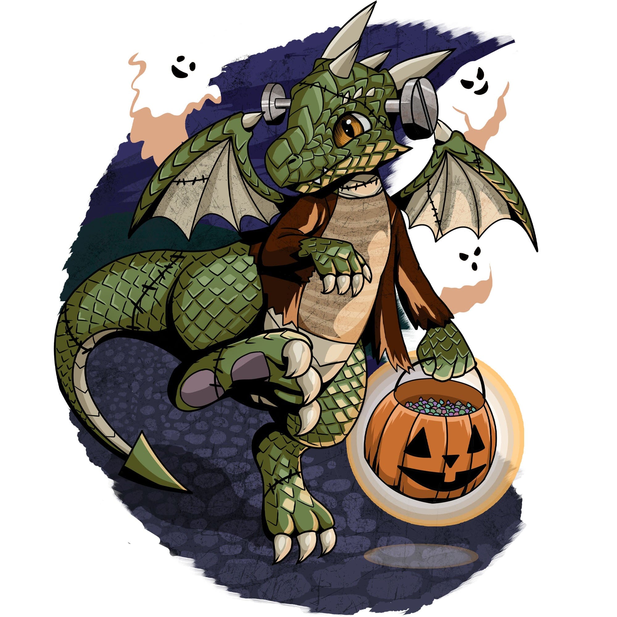 Artworktee Designs - Frankenstein Dragon