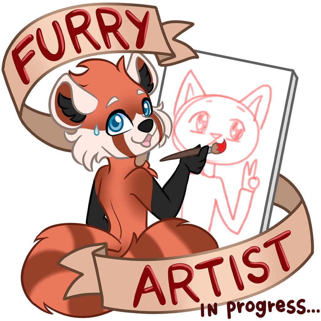 Furry Artist in Progress