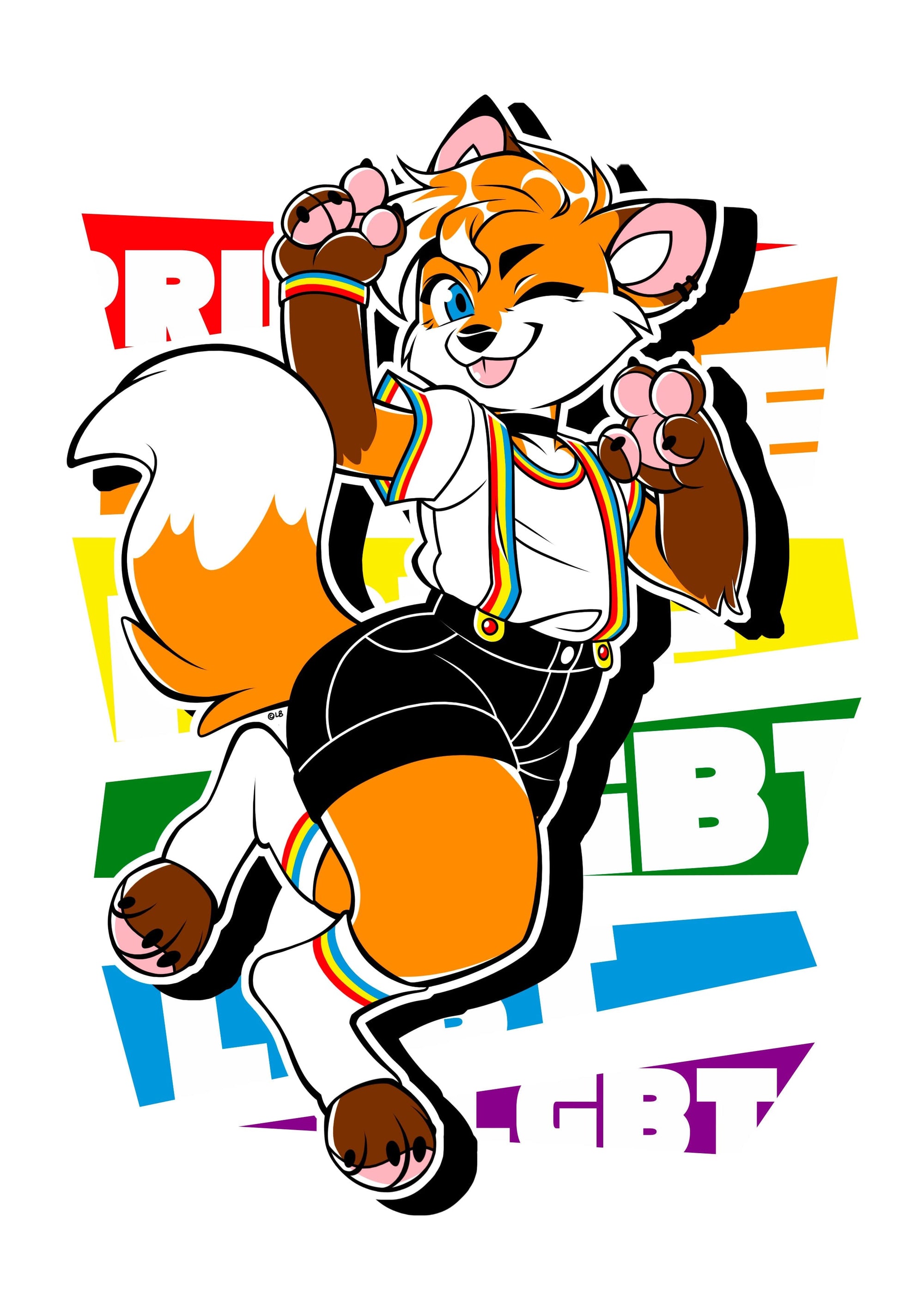 Pride Designs - Gay Pride Jessie Fox