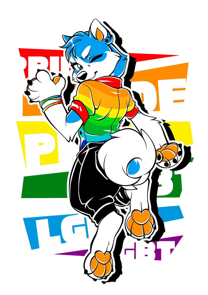 Gay Pride Martin Husky