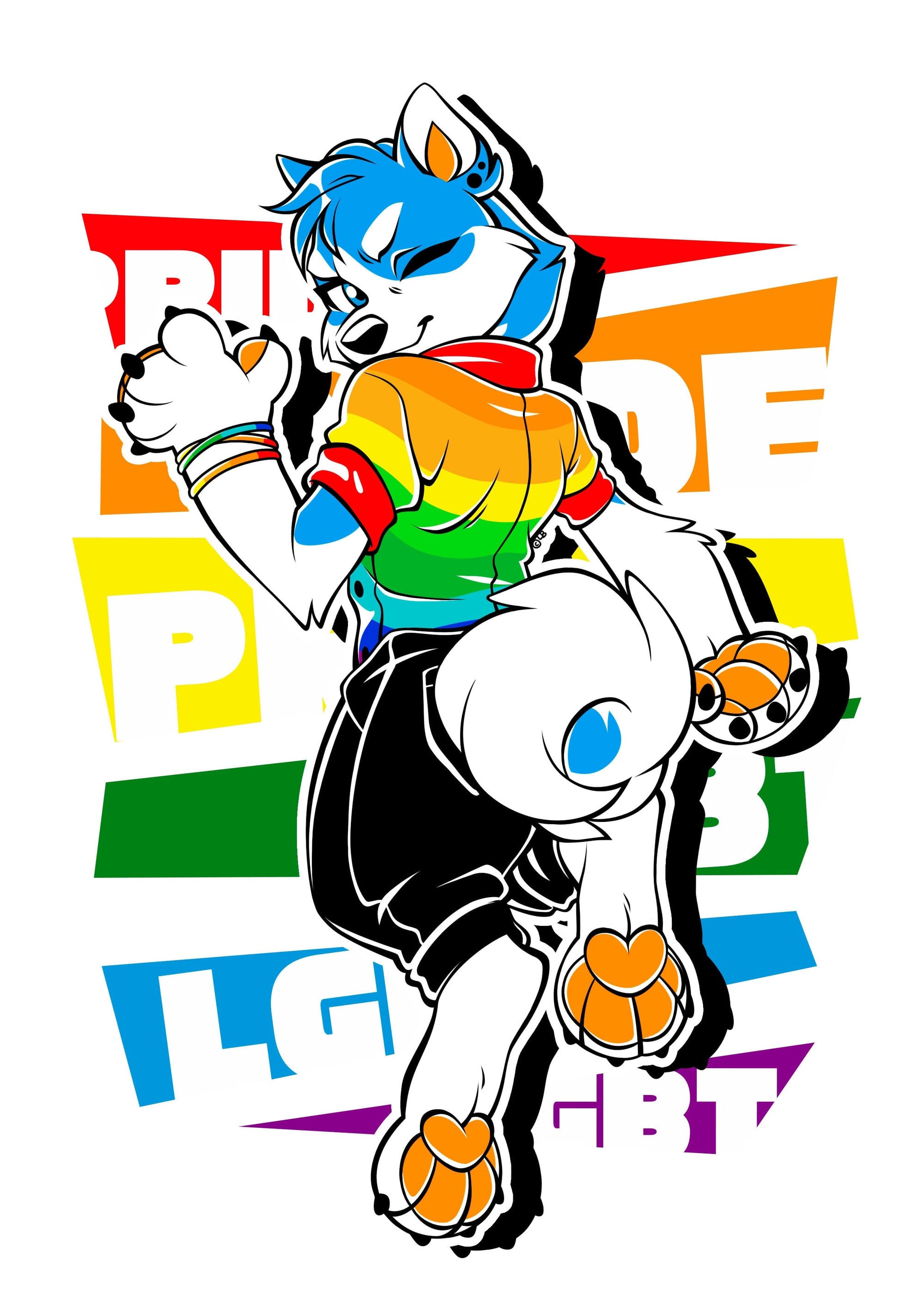 Pride Designs - Gay Pride Martin Husky