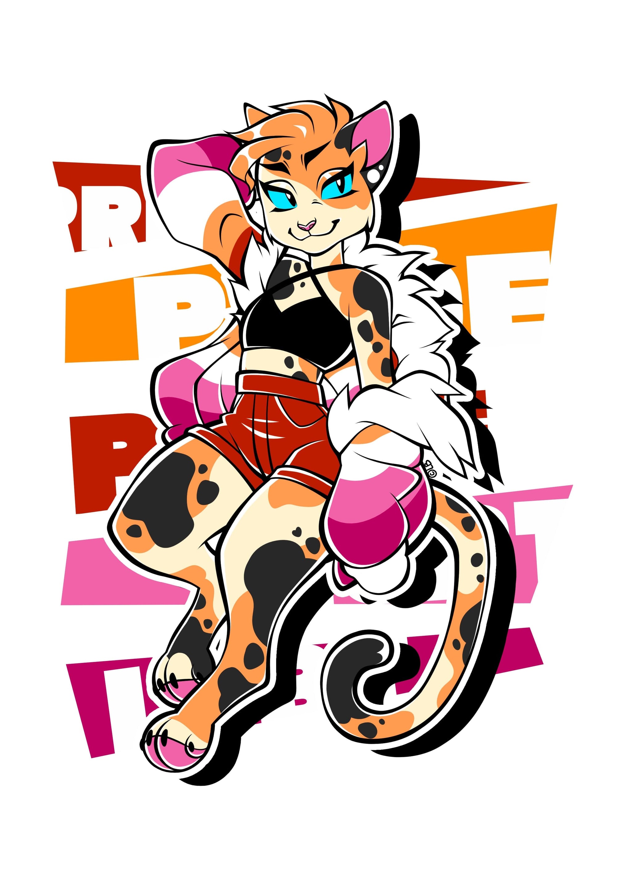 Pride Designs - Lesbian Pride Jessica Cat