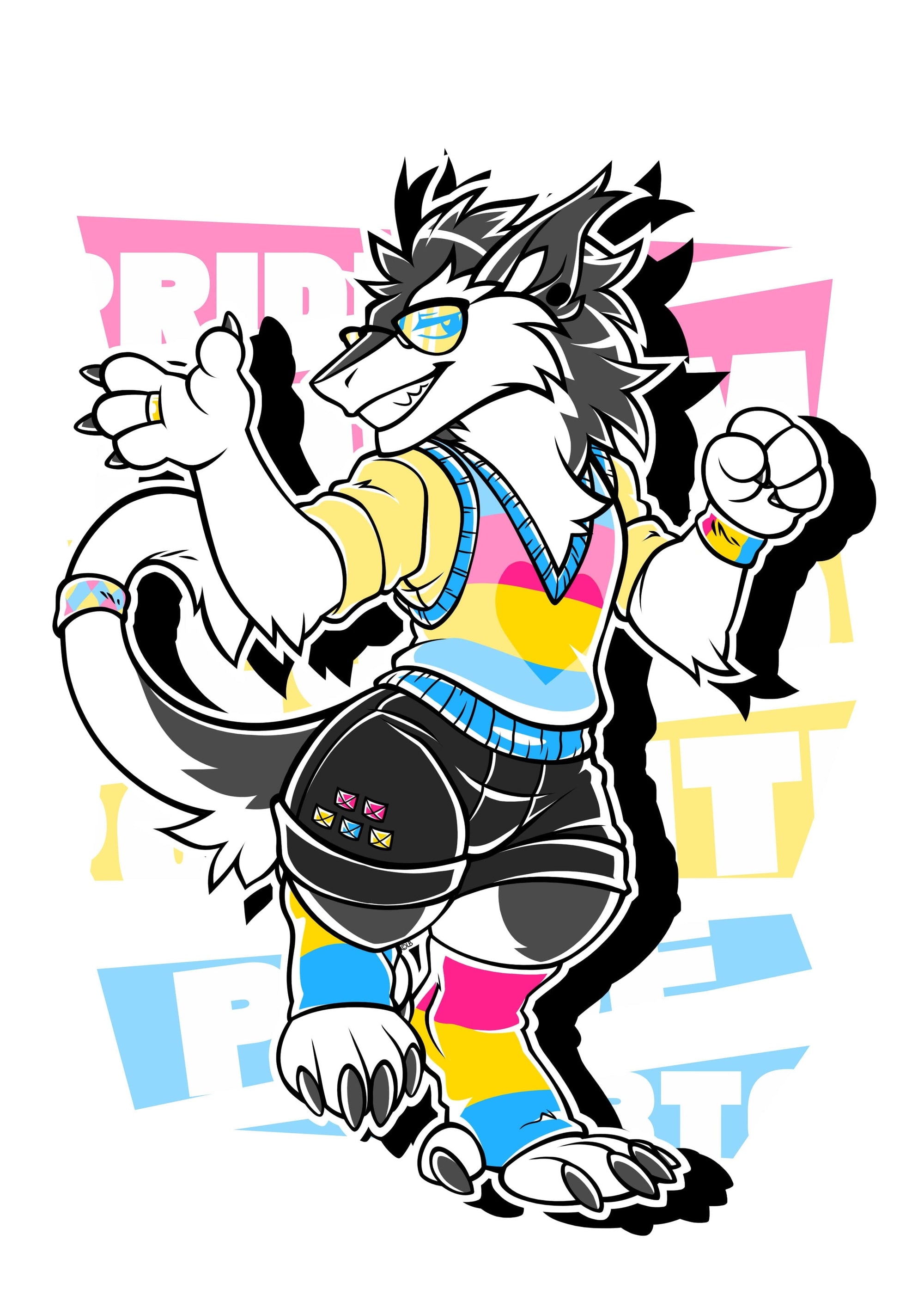 Pride Designs - Panromantic Pride Ashton Sergal