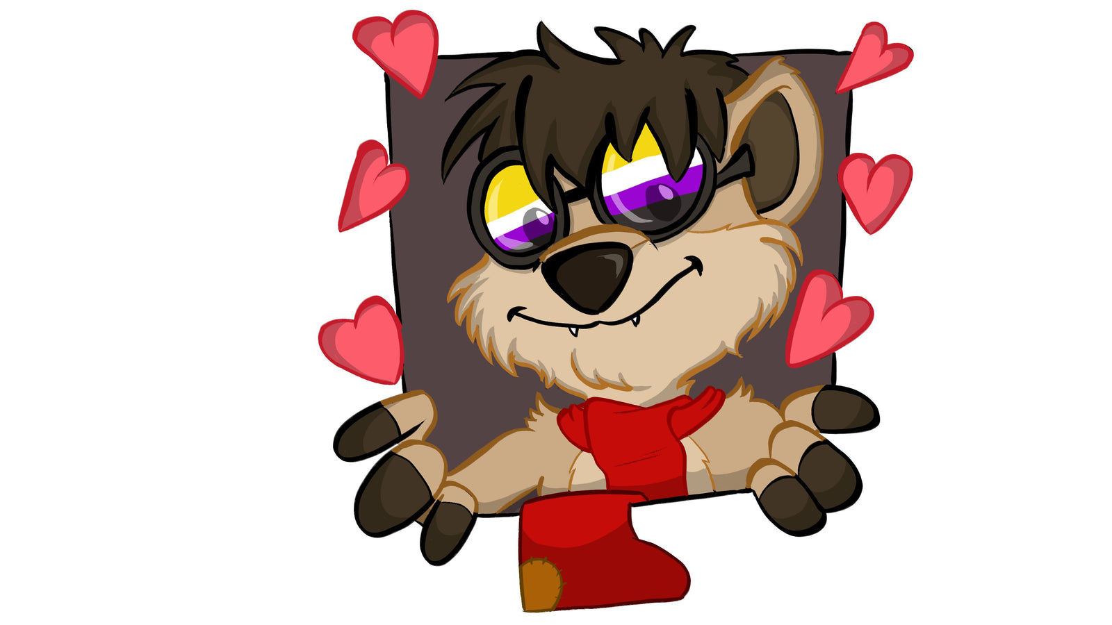 Thabo Meerkat - Thabo loves you Series - Non Binary