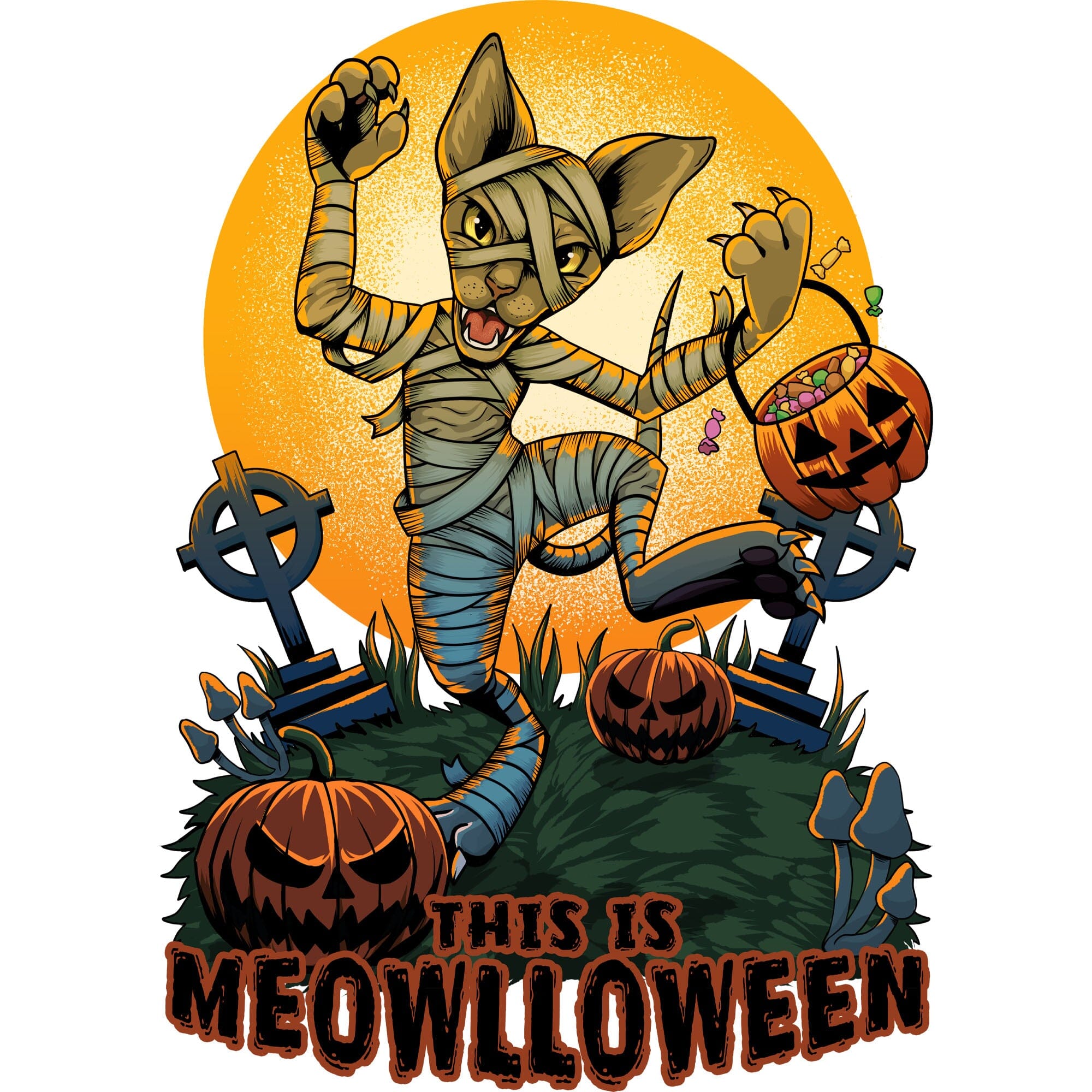 Artworktee Designs - This is Meowlloween