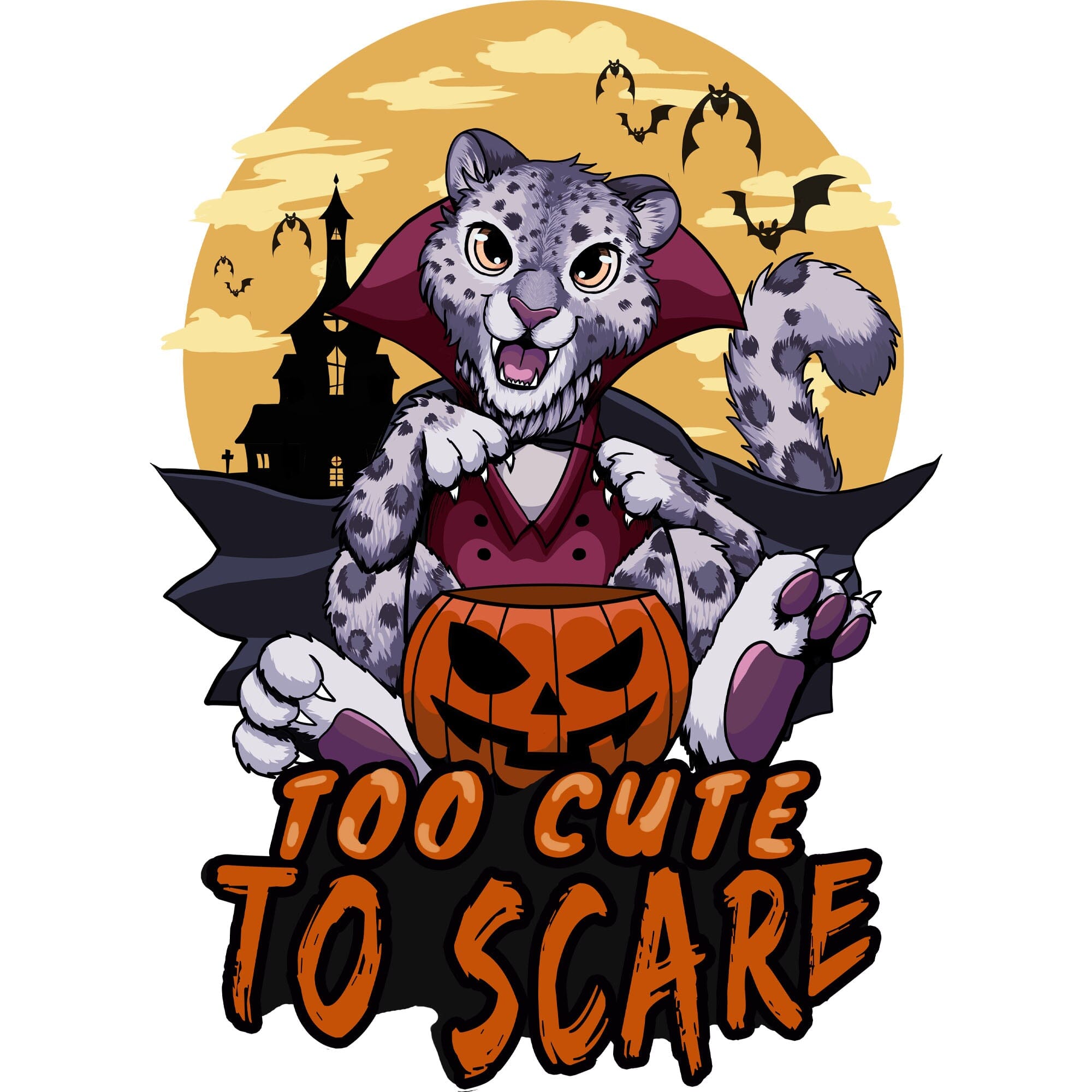 Artworktee Designs - Too Cute to Scare