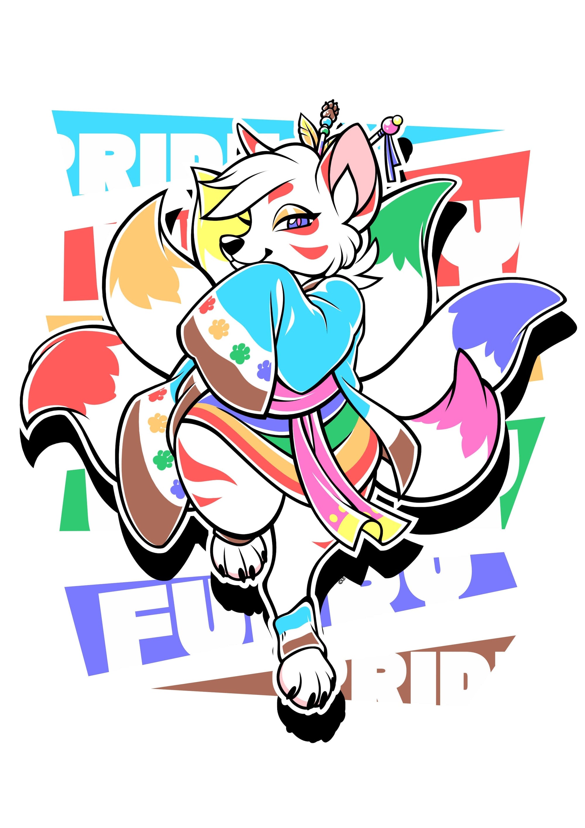 Pride Designs - Unity Pride Momo Kitsune