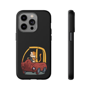 Cat Car - Phone Case Phone Case Printify iPhone 14 Pro Matte 