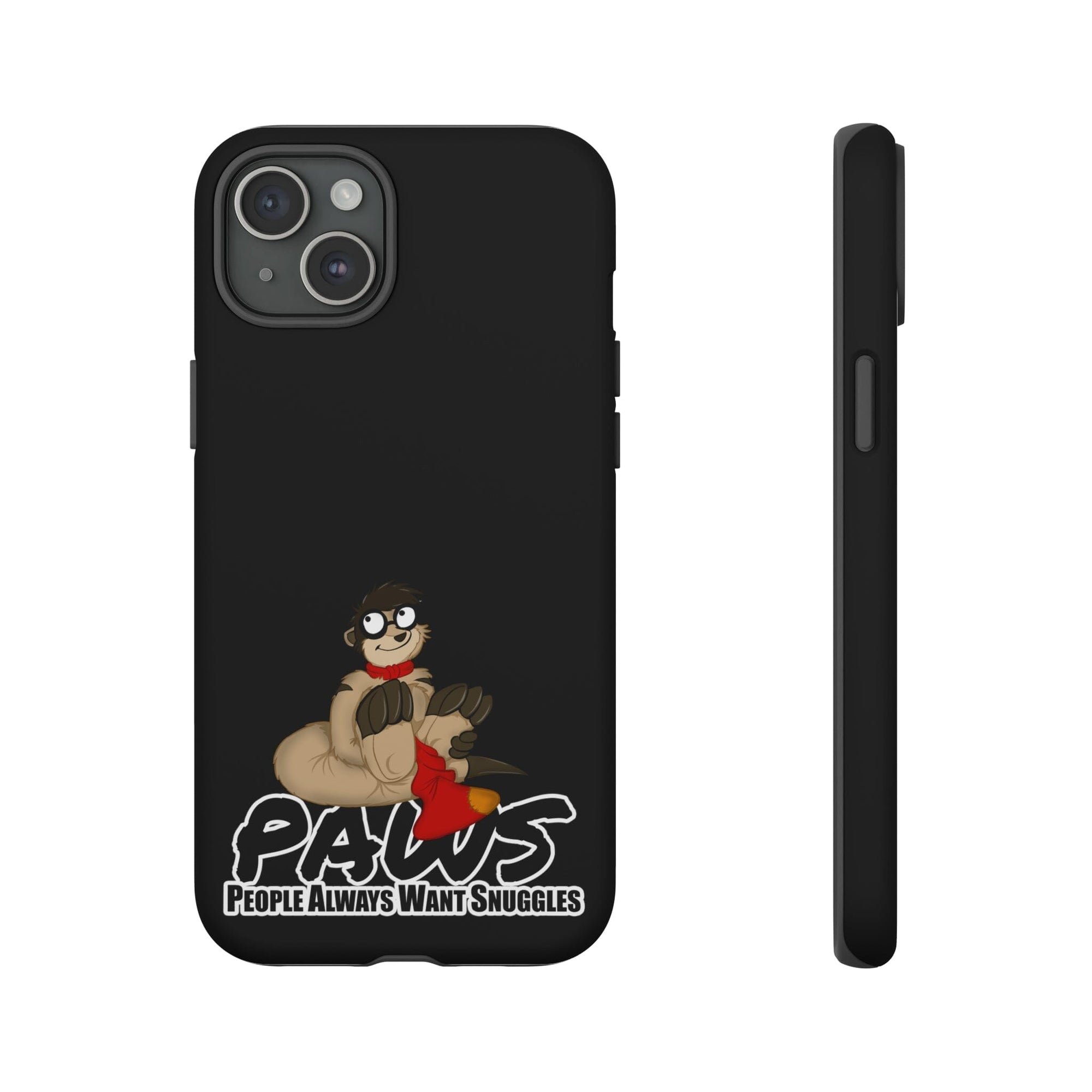 Thabo Meerkat - PAWS - Phone Case Phone Case Thabo Meerkat Matte iPhone 15 Plus 