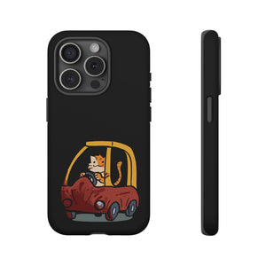 Cat Car - Phone Case Phone Case Printify iPhone 15 Pro Matte 