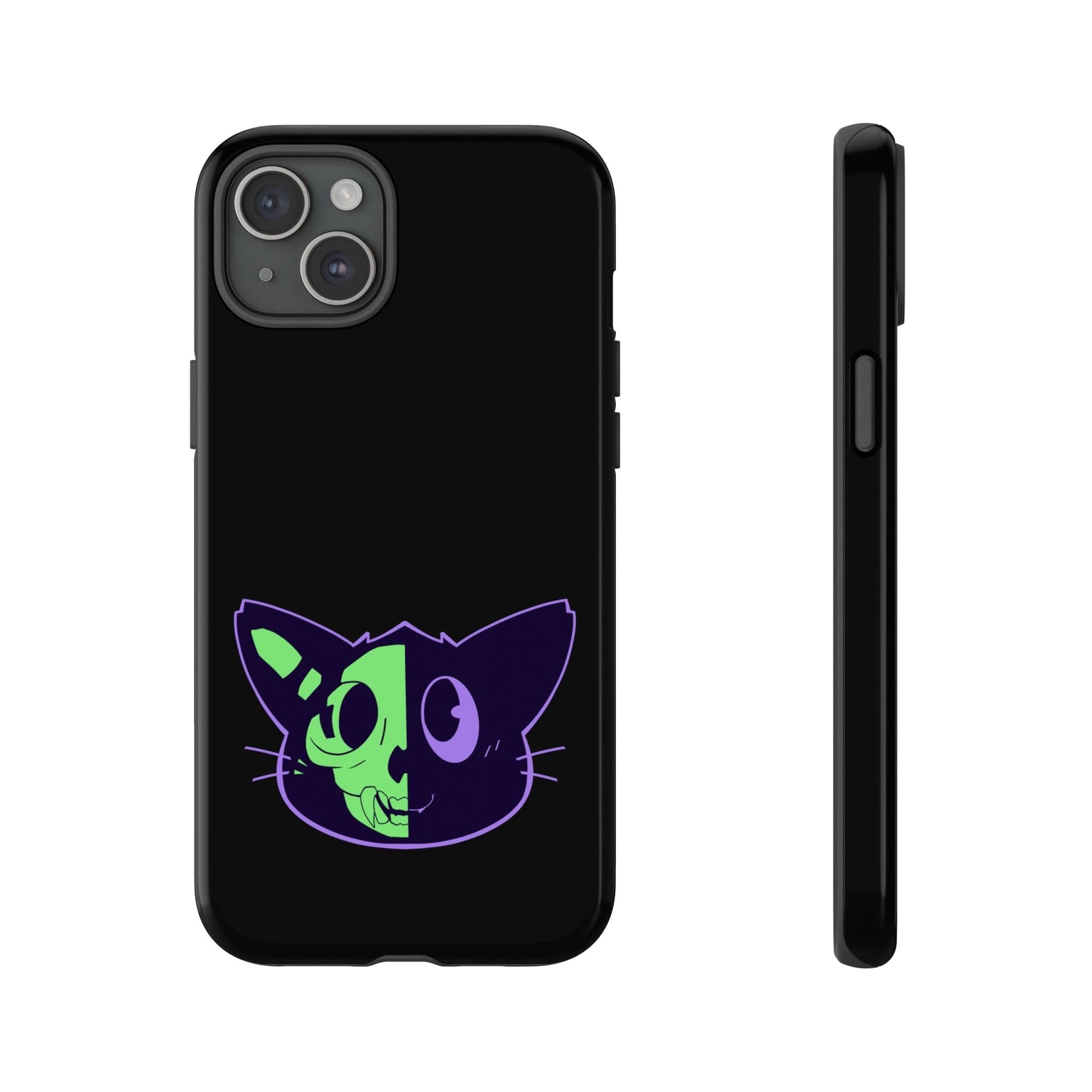 Kitty-Ray - Phone Case Phone Case AFLT-DaveyDboi iPhone 15 Plus Glossy 