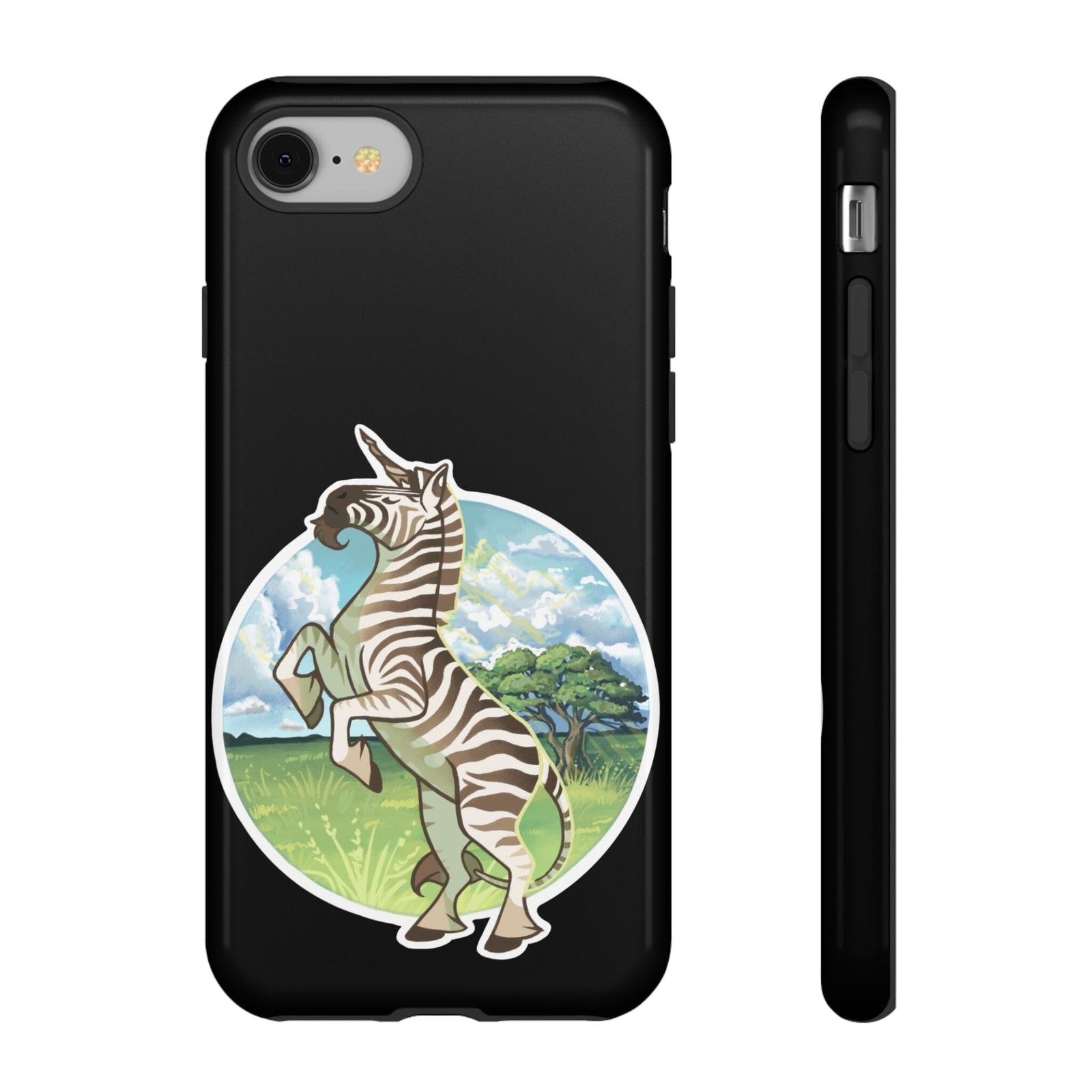 Zebracorn - Phone Case Phone Case Printify iPhone 8 Glossy 