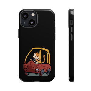 Cat Car - Phone Case Phone Case Printify iPhone 13 Mini Glossy 