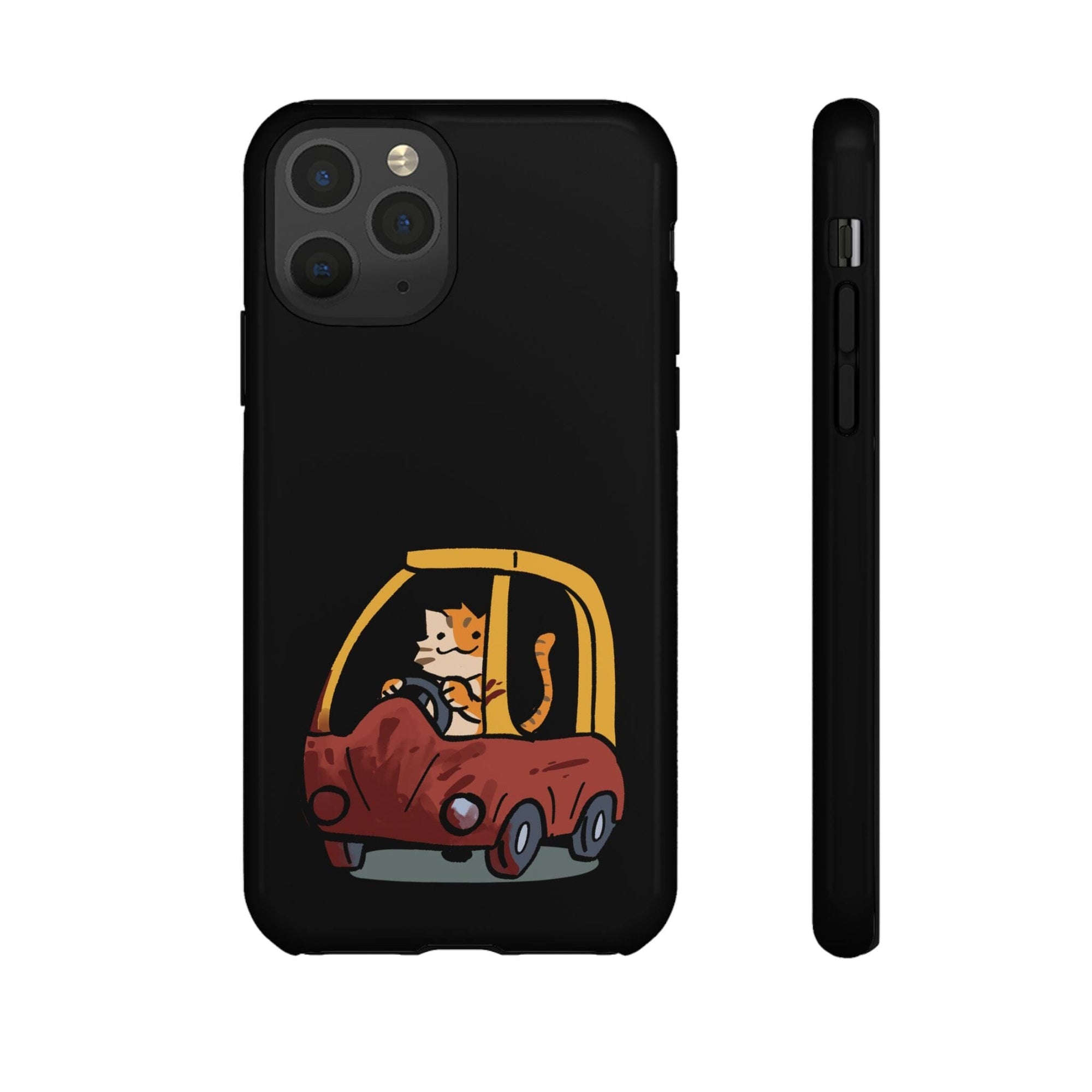 Cat Car - Phone Case Phone Case Printify iPhone 11 Pro Glossy 