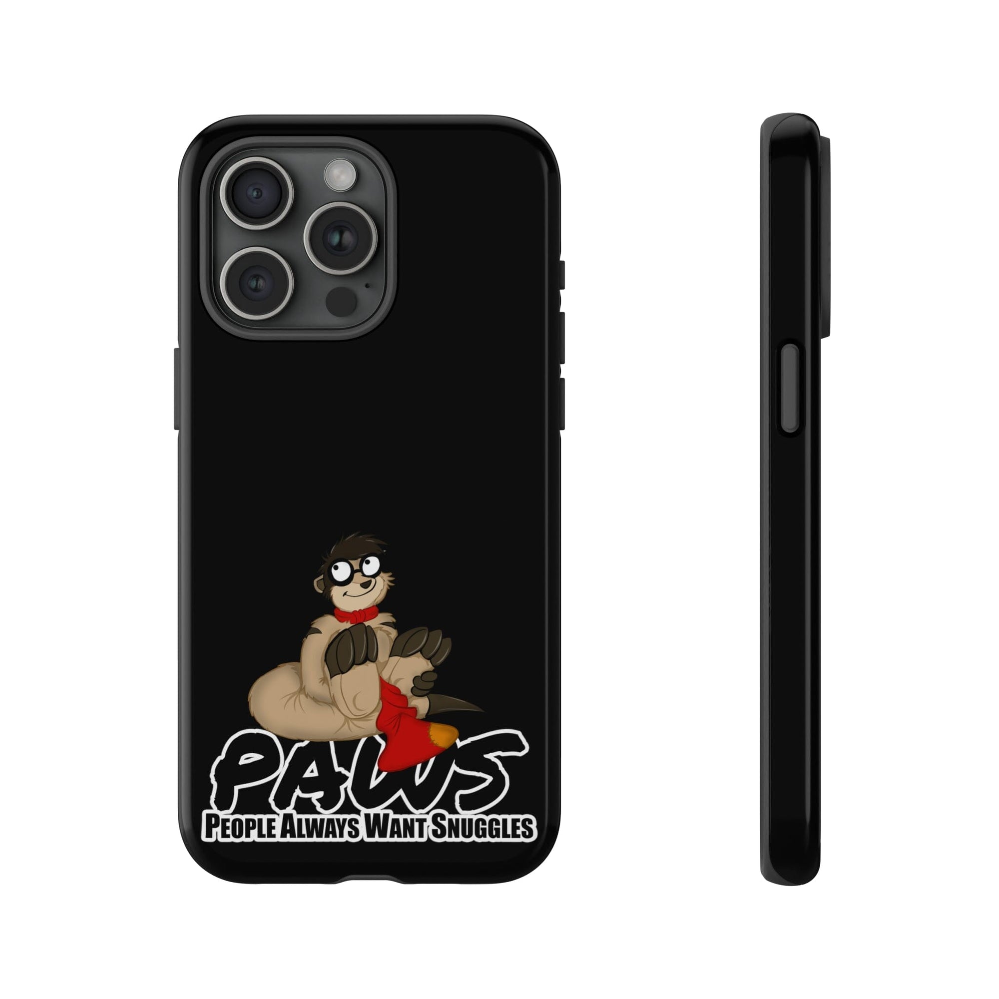 Thabo Meerkat - PAWS - Phone Case Phone Case Thabo Meerkat Glossy iPhone 15 Pro Max 