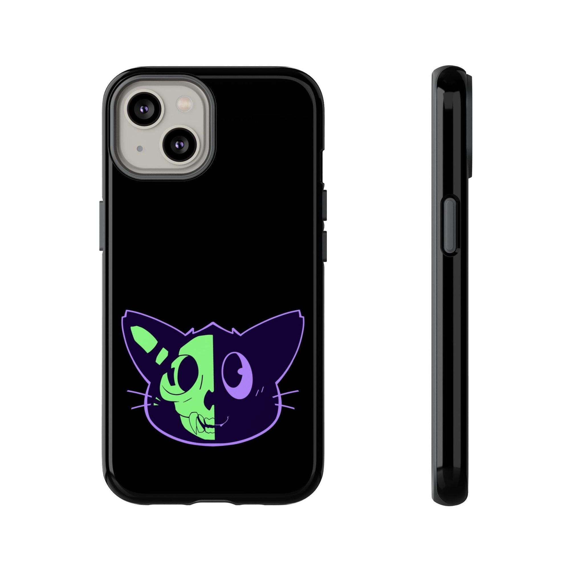 Kitty-Ray - Phone Case Phone Case AFLT-DaveyDboi iPhone 14 Glossy 