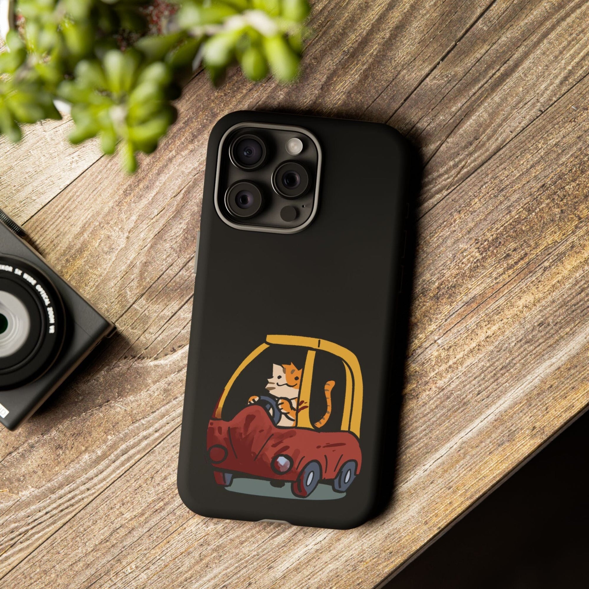 Cat Car - Phone Case Phone Case Printify 