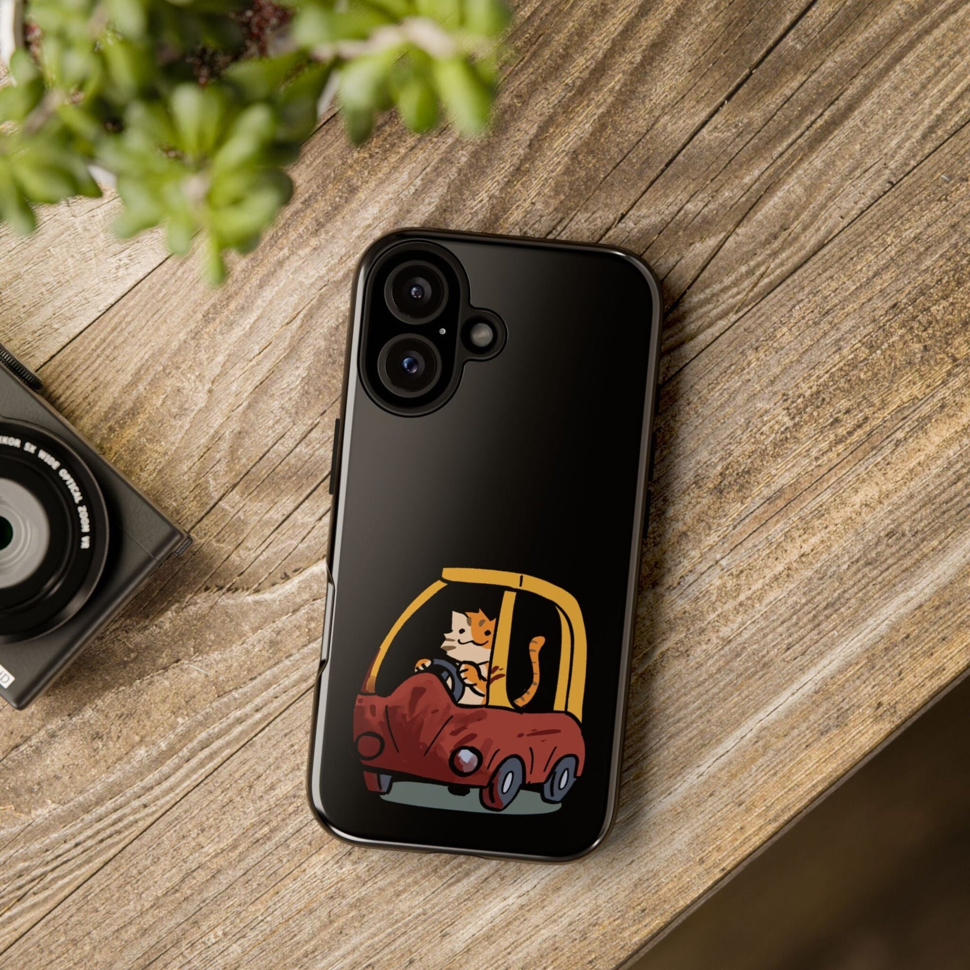 Cat Car - Phone Case Phone Case Printify 