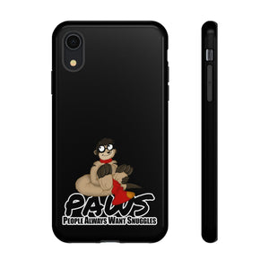Thabo Meerkat - PAWS - Phone Case Phone Case Thabo Meerkat Glossy iPhone XR 