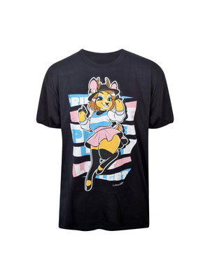 Trans Pride Alice Deer - T-Shirt T-Shirt Artworktee 