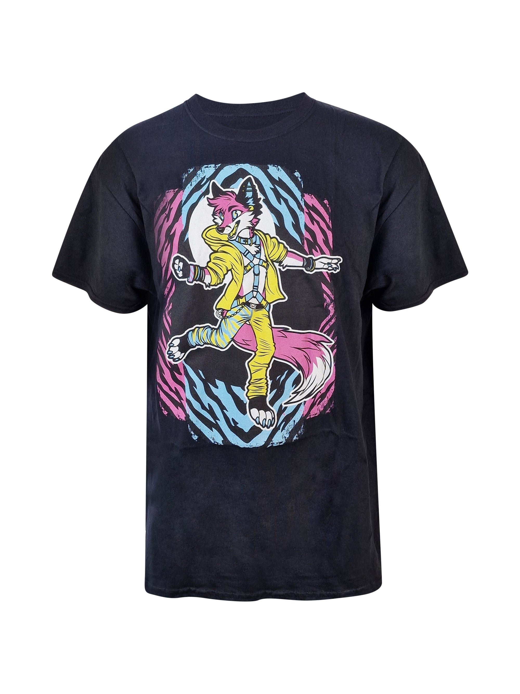 Rave Fox - T-Shirt T-Shirt Artworktee 
