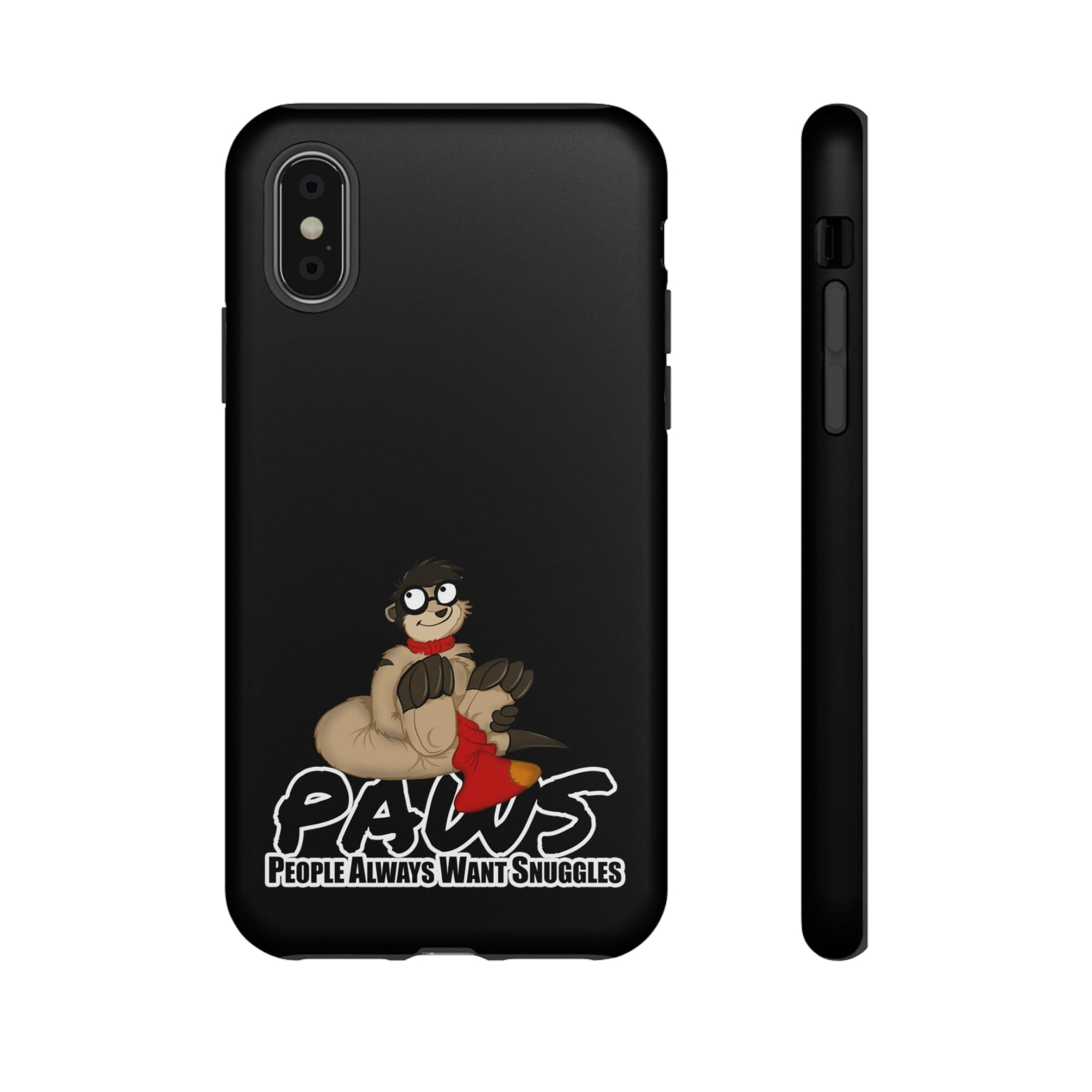 Thabo Meerkat - PAWS - Phone Case Phone Case Thabo Meerkat Matte iPhone XS 