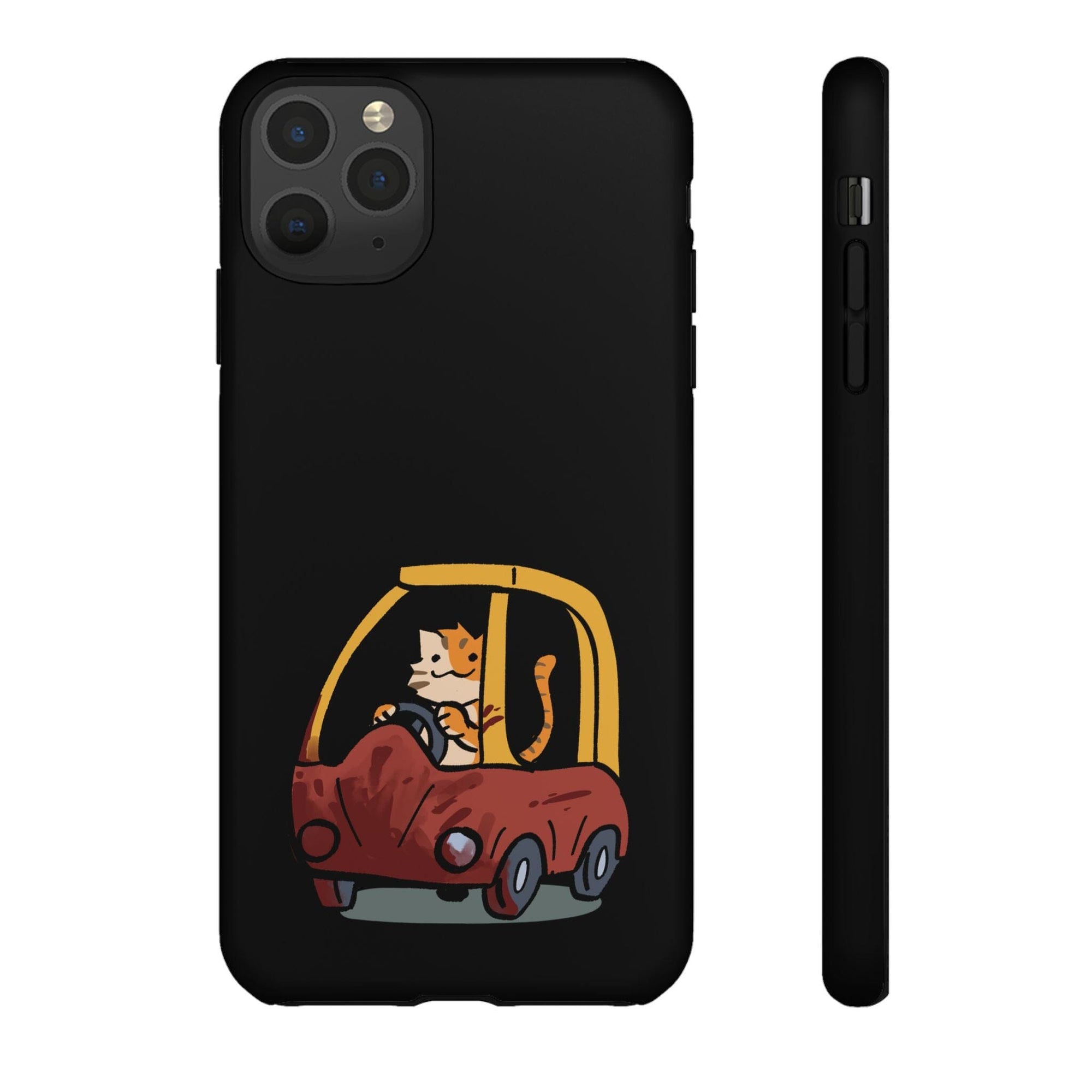 Cat Car - Phone Case Phone Case Printify iPhone 11 Pro Max Matte 