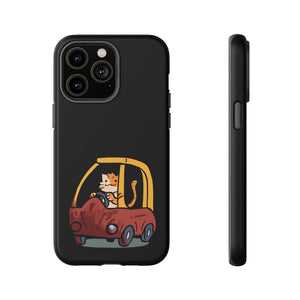 Cat Car - Phone Case Phone Case Printify iPhone 14 Pro Max Matte 