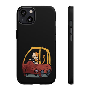 Cat Car - Phone Case Phone Case Printify iPhone 13 Matte 