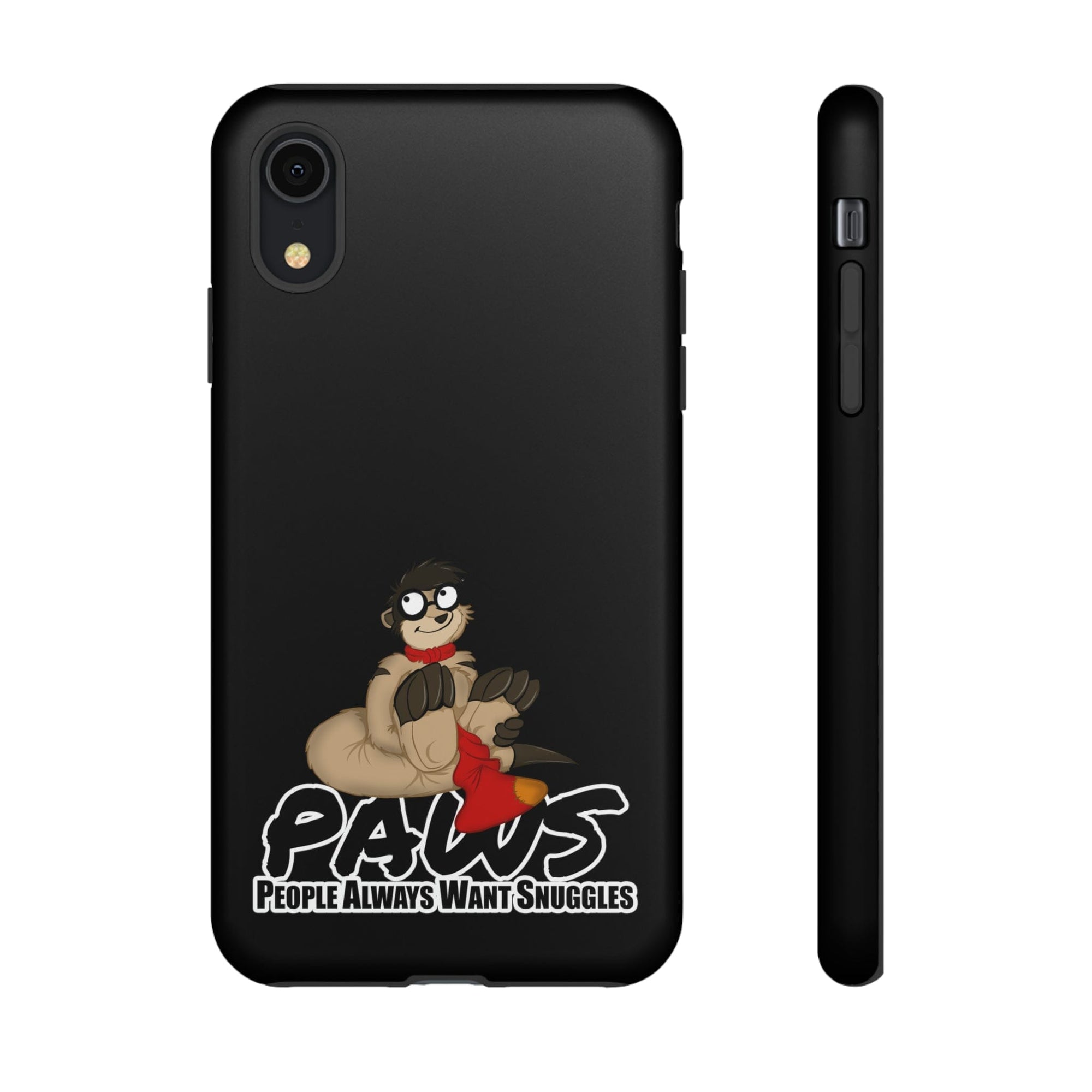 Thabo Meerkat - PAWS - Phone Case Phone Case Thabo Meerkat Matte iPhone XR 