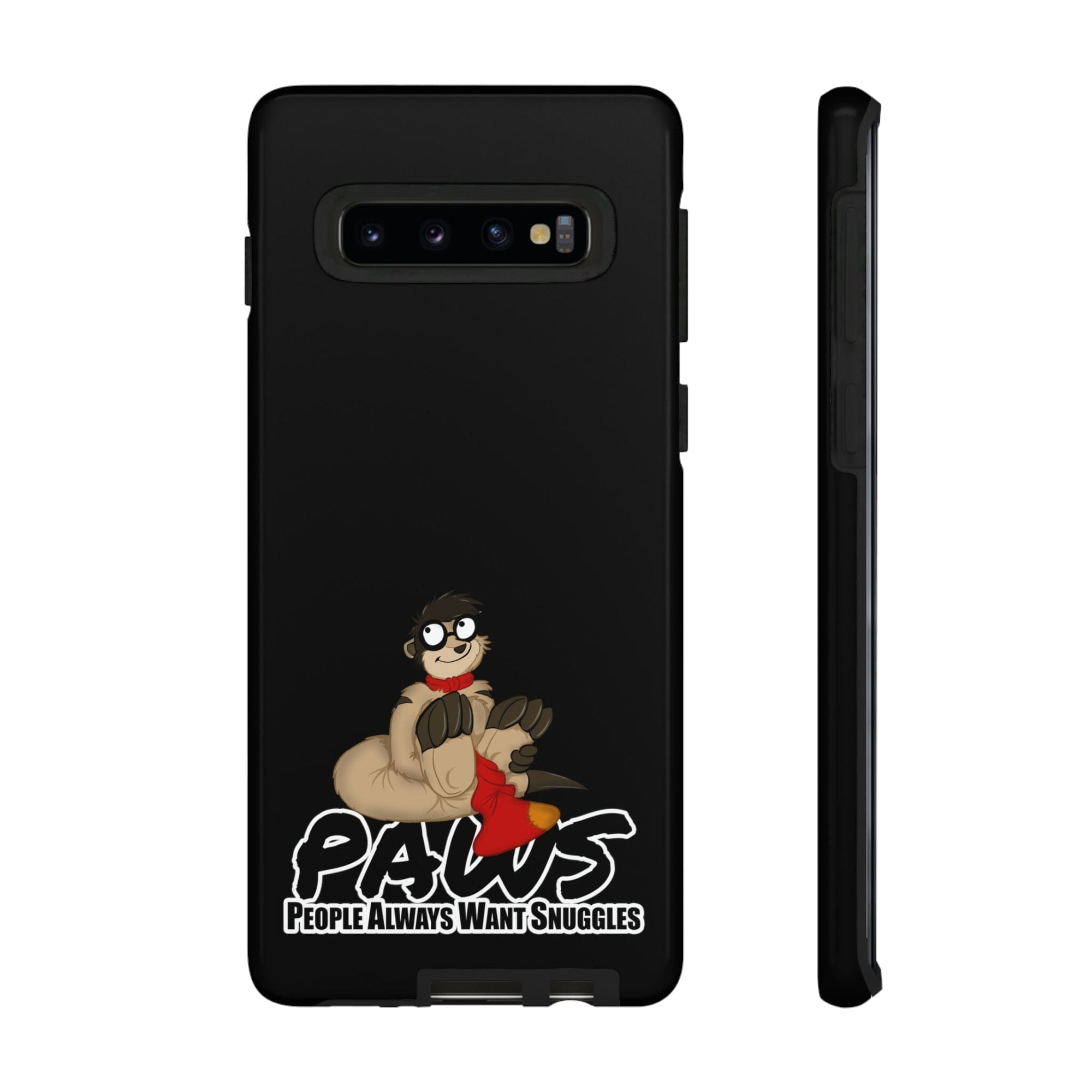 Thabo Meerkat - PAWS - Phone Case Phone Case Thabo Meerkat Glossy Samsung Galaxy S10 