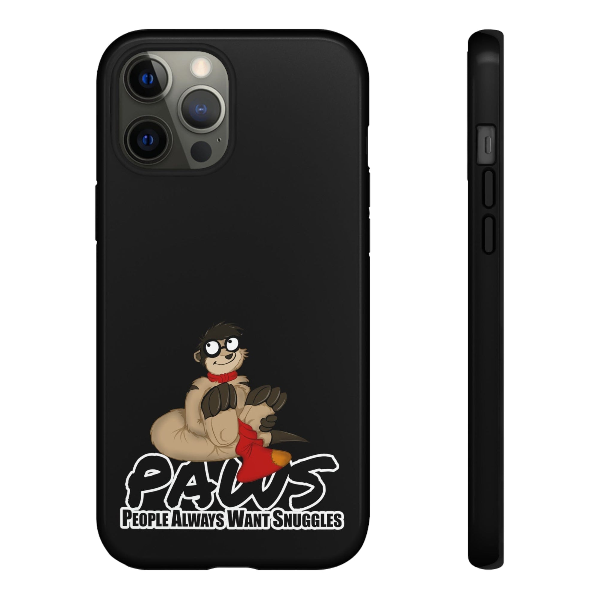 Thabo Meerkat - PAWS - Phone Case Phone Case Thabo Meerkat Glossy iPhone 12 Pro Max 