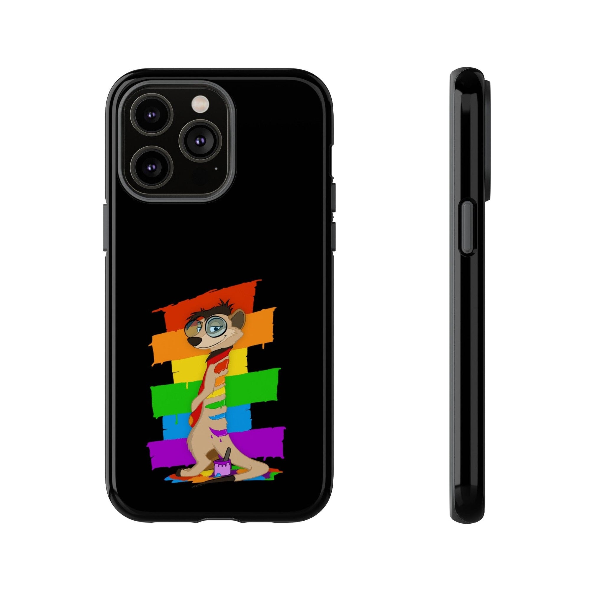 Thabo Meerkat - Meerkat Pride - Phone Case Phone Case Thabo Meerkat Glossy iPhone 14 Pro Max 